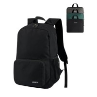 Waterfly Black 20L Foldable Backpack Daypack