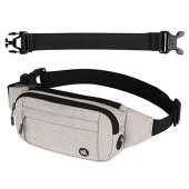 Waterfly Beige Small Adjustable Waist Fanny Pack, Size S