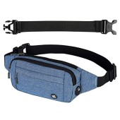 Waterfly Small Waist Fanny Pack, Blue, Size S