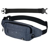 Waterfly small waist bumbag, Denim Blue, size S