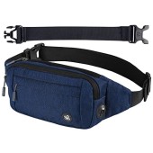 Waterfly Small Waist Fanny Pack, Navy Blue, Size S