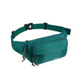 Waterfly Large Fanny Pack Waist Pack, Cyan, 9.06 x 3.54 x 5.11