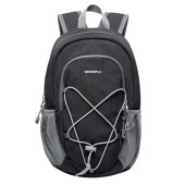 Waterfly Small Hiking Backpack 12L, Grey, with Chest Strap
