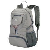 Waterfly Ultra Lightweight Foldable 20L Backpack, Light Grey