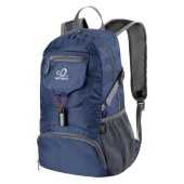 Waterfly Dark Blue Ultra Lightweight Foldable 20L Backpack Daypack