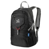 Waterfly Ultra Lightweight Foldable Backpack 20L, Black Packable Rucksack Daypack