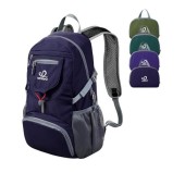 Waterfly Ultra Lightweight Foldable Backpack 20L Packable Rucksack Daypack, Dark Purple