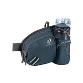 Waterfly Small Waist Pack with Bottle Holder, Navy Blue