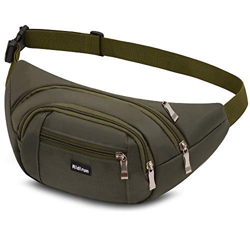 Ridirun waterproof waist bag, olive