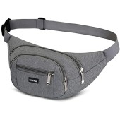Ridirun waterproof waist bag, Lightgrey