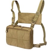 WYNEX Recon Kit Bag Tactical Chest Pack, Khaki