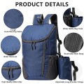 Yoolly Lightweight Foldable Backpack, Waterproof Packable Hiking Rucksack, Dark Blue