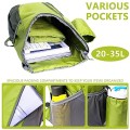 Yoolly Lightweight Foldable Waterproof Backpack, Green