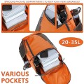 Yoolly Lightweight Foldable Waterproof Backpack, Orange