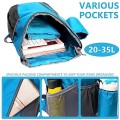 Yoolly Lightweight Foldable Waterproof Backpack, Blue