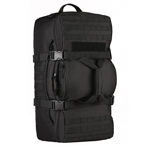 YUHAN 60L Tactical Backpack with MOLLE Mount System, Black