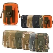 ZhaoCo Tactical MOLLE Utility Belt Pouch, Orange