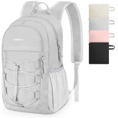 ZOMFELT Grey M Packable Hiking Backpack, 15L/20L Lightweight Water-Resistant Small Backpack