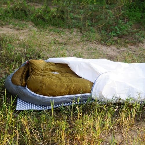 HIKEBURGER 3F UL Gear Mummy Bivy Sack, Ultralight Sleeping Bag Cover-6
