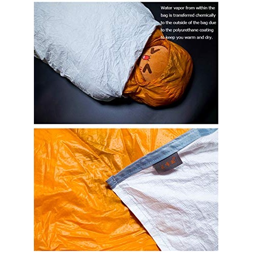 3F UL Gear Tyvek Sleeping Bag Cover Liner Bivy Sack, Type B-6