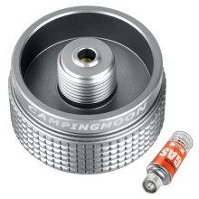 Adiwo gas tank refill adapter, aluminium alloy, Grey-z03