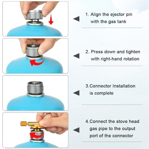 Adiwo gas tank refill adapter, aluminium alloy, Grey-z03-3