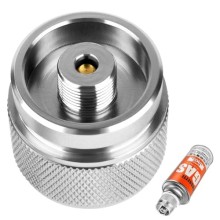 Adiwo Gas Tank Refill Adapter, Grey-round
