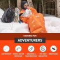 survive outdoors longer Adventure Medical Kits Escape Lite Bivvy Shelter, Orange, 156 g, 810 mm x 2080 mm
