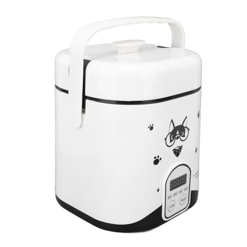 AKLOSIPY 24V Truck Rice Cooker with Non-Stick Inner Pot and Steaming Tray-1
