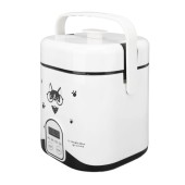 AKLOSIPY 24V Truck Rice Cooker with Non-Stick Inner Pot and Steaming Tray