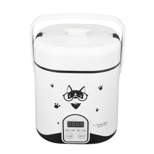 AKLOSIPY 24V Truck Rice Cooker with Non-Stick Inner Pot and Steaming Tray-2