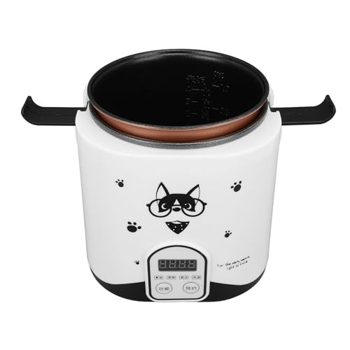 AKLOSIPY 24V Truck Rice Cooker with Non-Stick Inner Pot and Steaming Tray-3