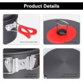 Alocs Camping Cookware Set, 3.5L + 2.2L Pot and 8.5in Pan, Mesh Carry Bag
