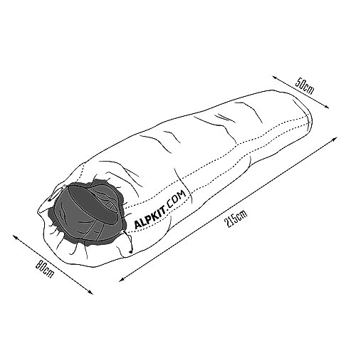 Alpkit Hunka Waterproof and Breathable Bivvy Bag, Kelp-6
