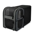 Apollo Walker Expandable Pet Carrier Backpack, Gray Expansion