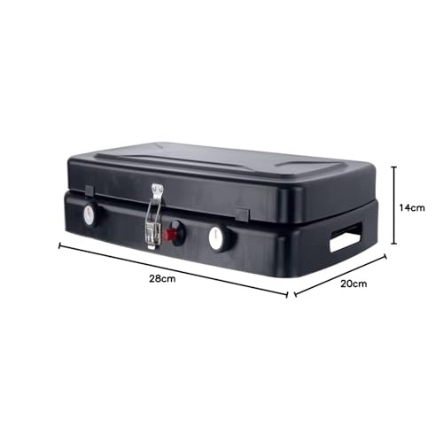 Aspect Single Burner Camping Stove with Carry Case, Black, Stove Only-6