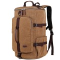 Baosha HB-26 Vintage Canvas Convertible Holdall Bag, Coffee