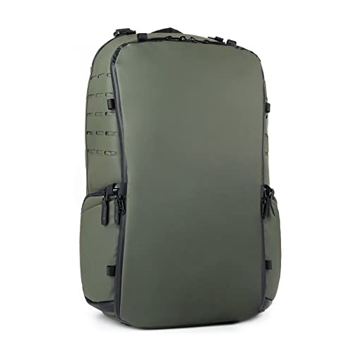 Besnfoto Waterproof Camera Backpack with Laptop Compartment, Olive Green