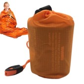 Generic Lightweight Waterproof Bivy Sack Sleeping Bag, thermal compact survival shelter