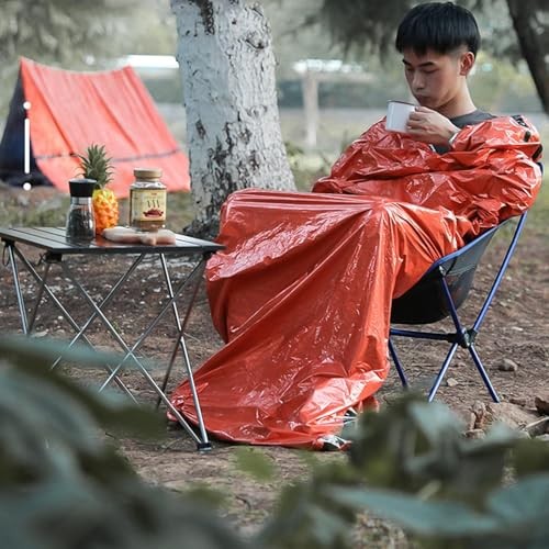 Generic Lightweight Waterproof Bivy Sack Sleeping Bag, thermal compact survival shelter-6