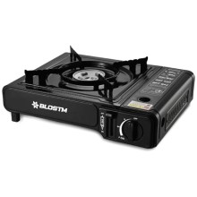 BLOSTM Portable Single Burner Camping Gas Stove with Automatic Ignition