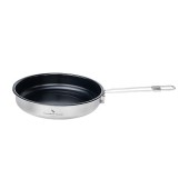 Boundless Voyage 1L Titanium Non-stick Camping Frying Pan, 18.8cm