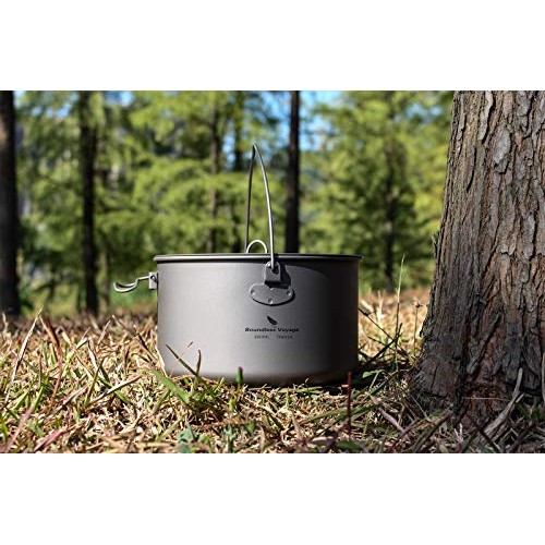 Boundless Voyage Titanium Pot and Pan Set, 2900 ml, Folding Handle-7