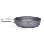 Boundless Voyage 7 inch Titanium Frying Pan with Folding Handle, Ti-2063C