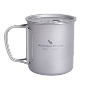Boundless Voyage Titanium Pot with Lid and Folding Bail Handle, 300ml