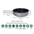 Boundless Voyage Titanium Frying Pan, Folding Handle, Ti2067C Large