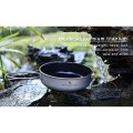 Boundless Voyage Titanium Frying Pan, Folding Handle, Ti2067C Large