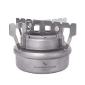 Boundless Voyage Titanium Spirit Alcohol Stove, Mini Alcohol Burner for Camping, Backpacking and Hiking