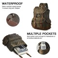 BRASS TACKS Leathercraft Brown Waxed Canvas Vintage Waterproof Backpack, One Size, 15.6-inch Laptop Bag