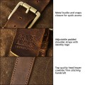 BRASS TACKS Leathercraft Bronze Vintage Waxed Canvas Convertible Laptop Messenger Backpack